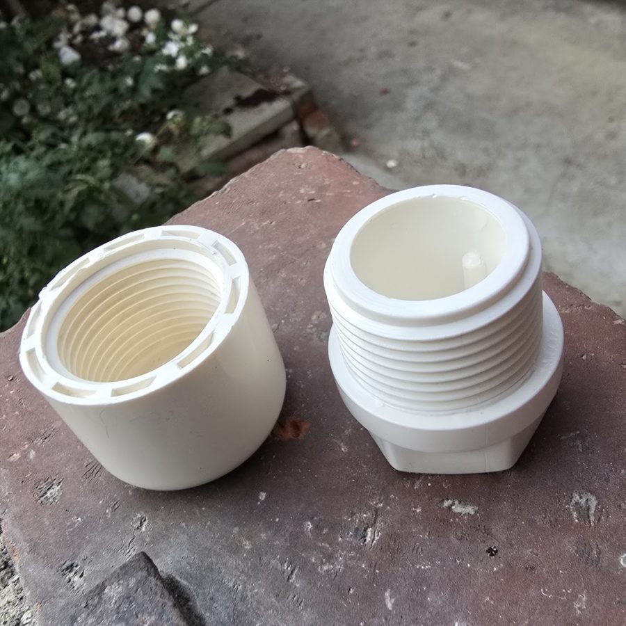 Difference Between NPT PVC Male Threaded Plug and Female Cap