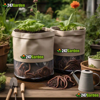 Why 247Garden Moisture Retention Grow Bags are Ideal for Growing Earthworms