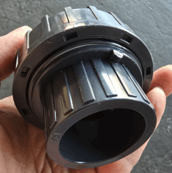 How to install a Schedule 80 PVC union fitting