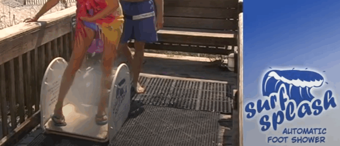 Have you seen the Surf Splash Automatic Foot Shower?