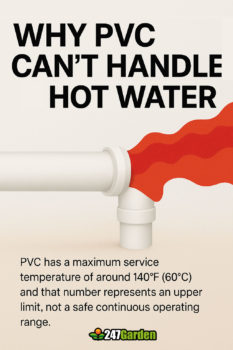 Why PVC Can’t Handle Hot Water
