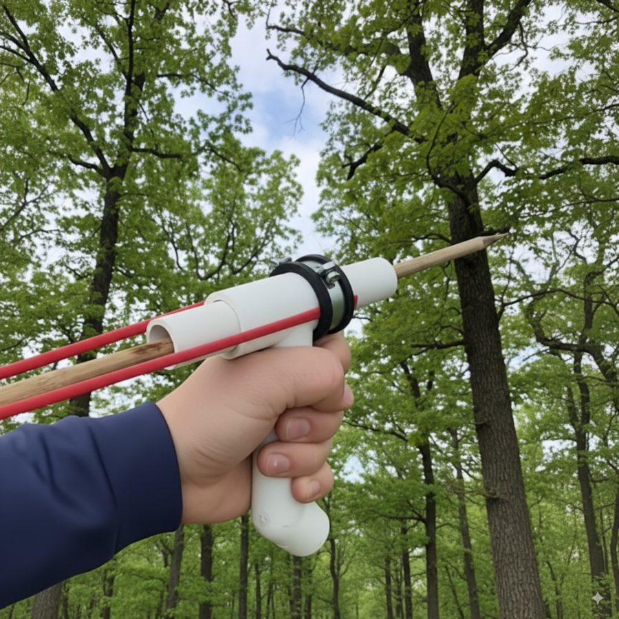 How to Make a Basic PVC Slingbow Projectile
