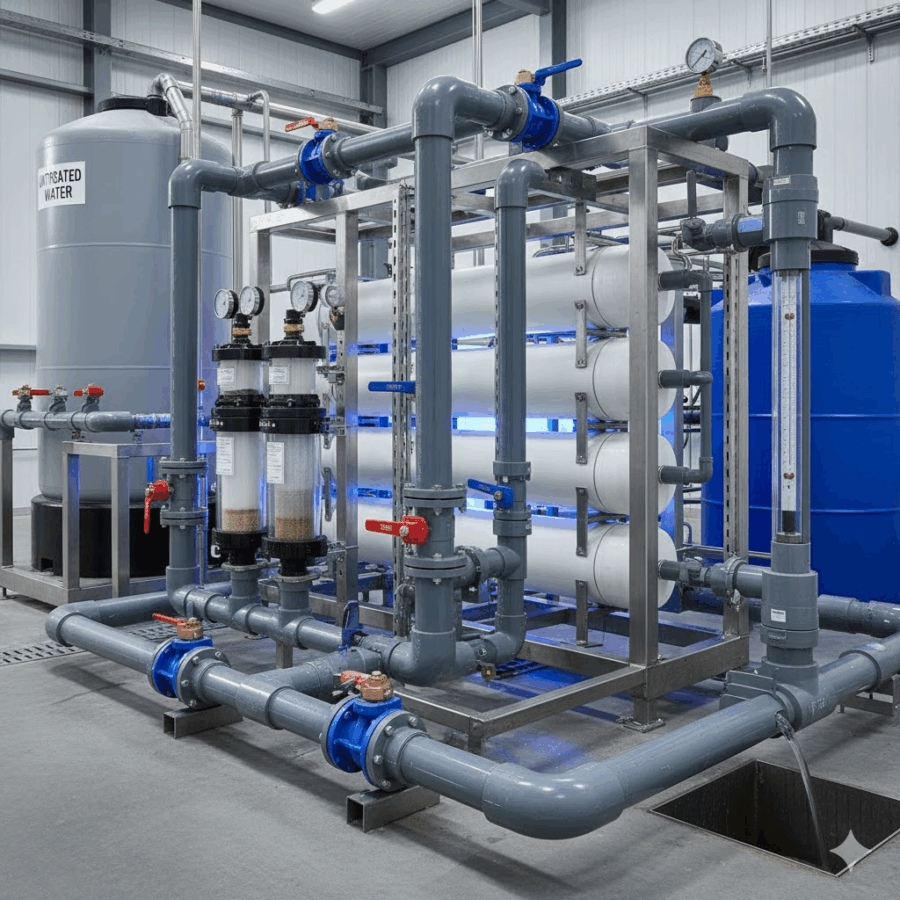 Why Schedule 80 PVC Fittings Are the Best Choice for Reverse Osmosis Systems
